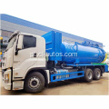 Isuzu giga 6x4 16000litres 16000L Caminhão de jato de alta pressão de sucção de águas residuais fecais